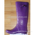 Rubber custom-made fashion ladies rain boots